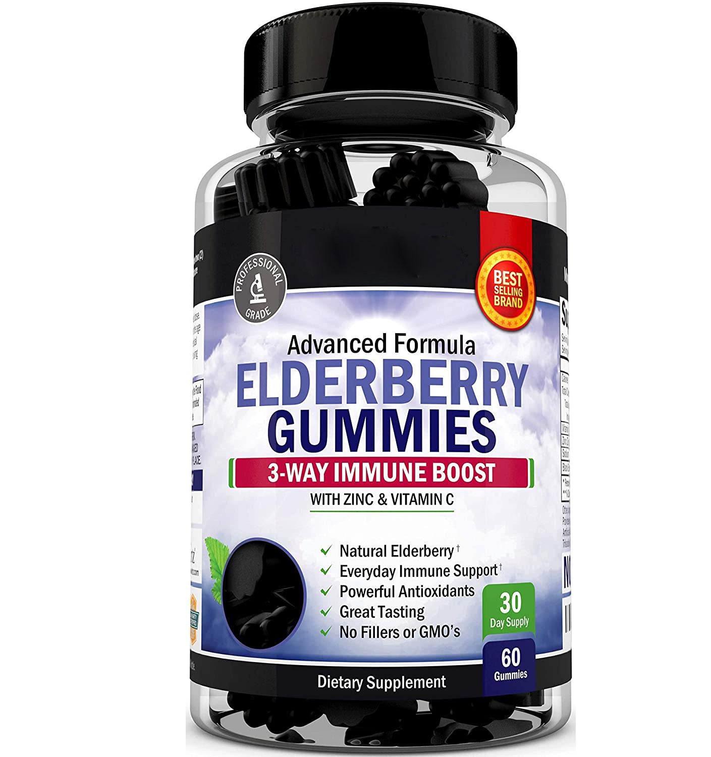 Elderberry Cellular Energy Gummies